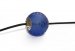 Hollow bleu swirls sandblasted