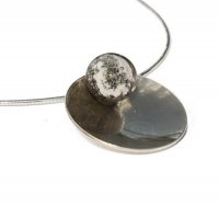 Set sterling zilveren hanger met Cup XXL en glasballetje