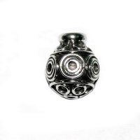 Sterling silver Screwbead Mangis for Chain and Pin