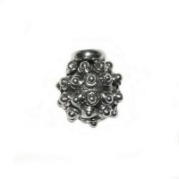 Sterling silver Screwbead Durian for Chain and Pin