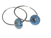 Pearl blue the Earring version 2 (encased)