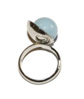 Set sterling silver ring with cup S and ball