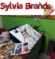 Workshop Acrylschilderen bij Sylvia Brands - Schoonhoven