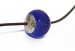 Blue solid sandblasted