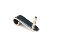 Sterling zilveren Bail hanger 2mm schroefdraad