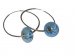 Pearl blue the Earring version 2 (encased)