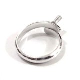 Sterling silver changeable ring M2.5, adjustable in size
