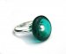 Glass Top Cupped ring