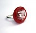 Glass Top Cupped ring