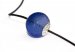 Hollow bleu swirls sandblasted