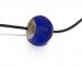 Blue solid sandblasted